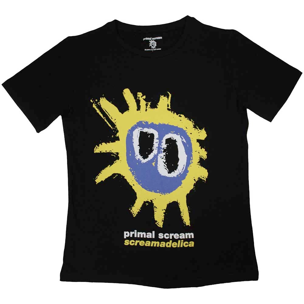 Primal Scream - Screamadelica Tshirt Femme - Noir